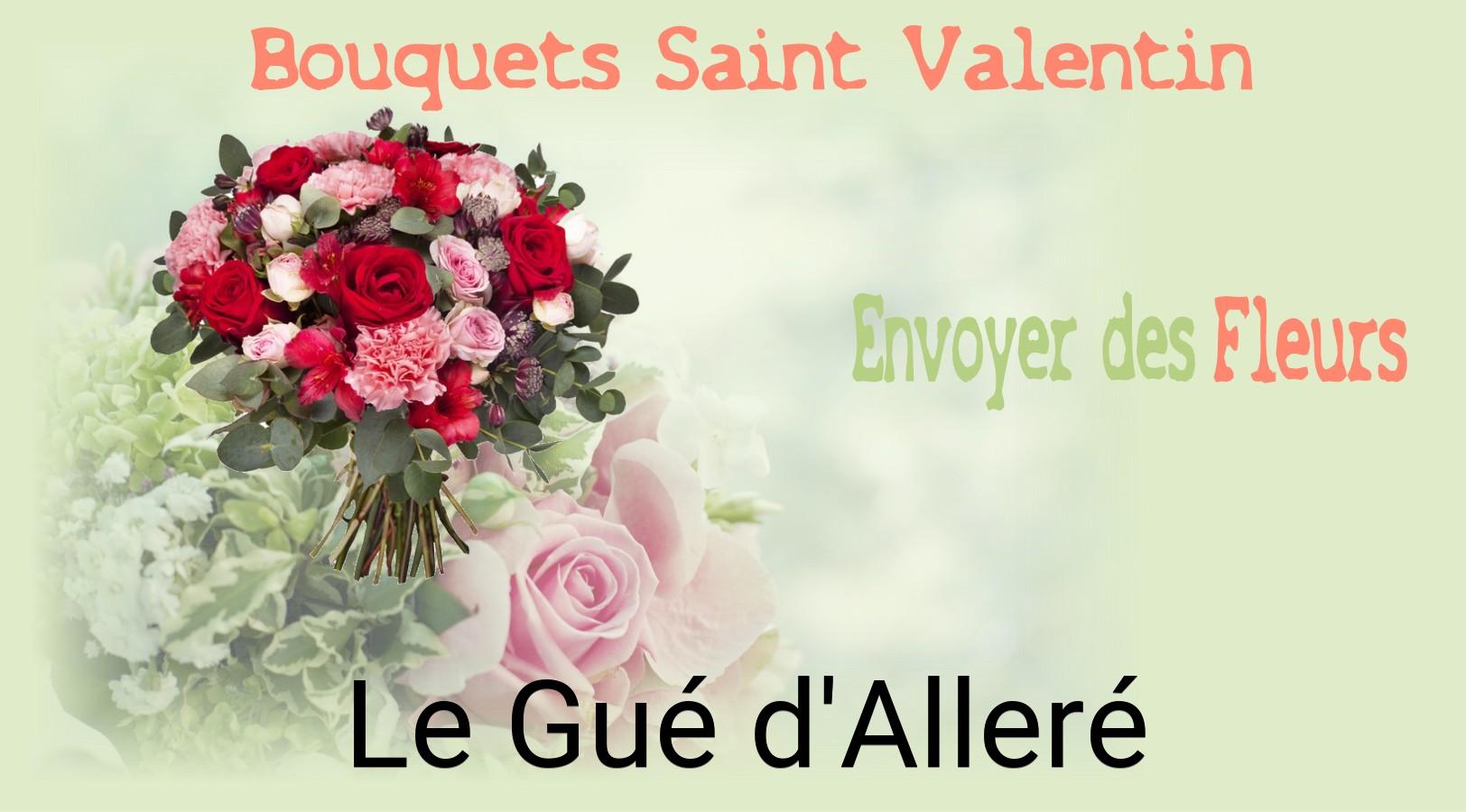 Roses de Saint-Valentin livrées à Le Gué-d'Alleré